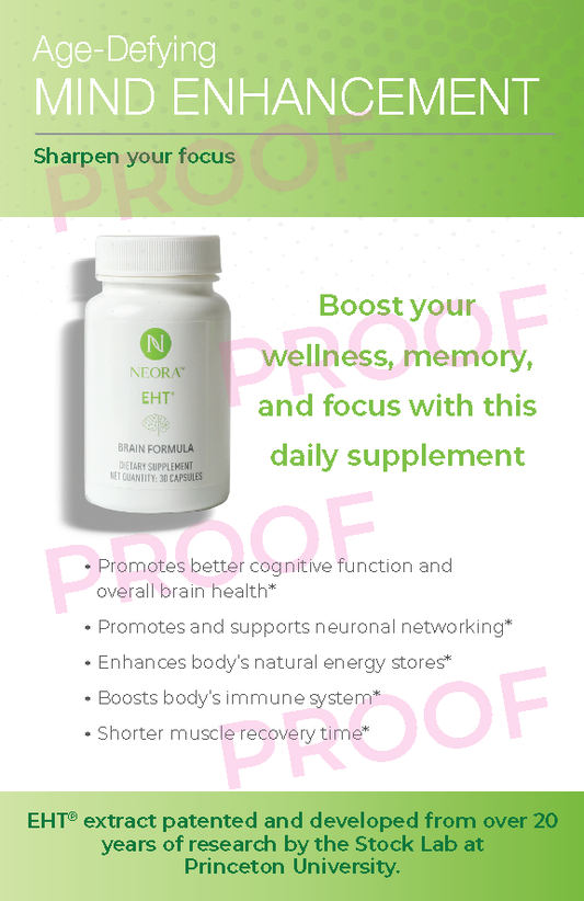 EHT Mind Enhancement 4x6 Product Cards (25 Pack)