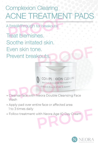 Sunscreen & Treatment Pads 4x6 Product Cards (25 Pack)